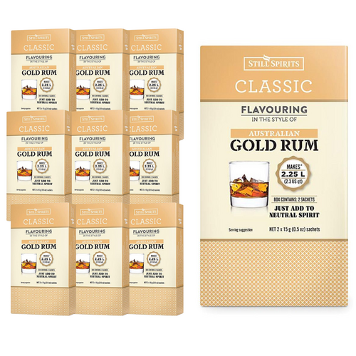 10x Still Spirits Classic Australian Gold Rum - Top Shelf Select