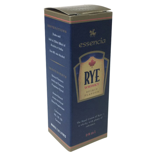 Essencia Rye Whiskey
