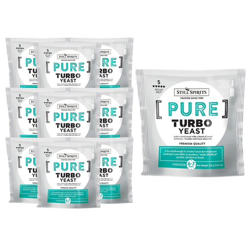 10 Pack Still Spirits Turbo Pure Yeast 