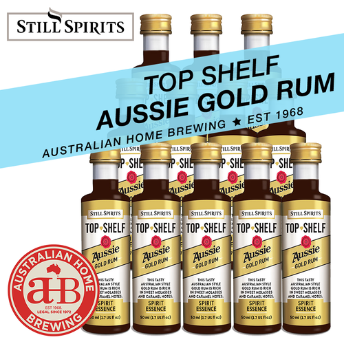 24 Pack Still Spirits Top Shelf Aussie Gold Rum 