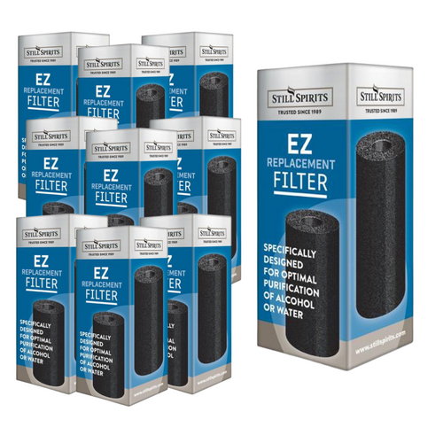 EZ Carbon Filter Cartridge 10 Pack Still Spirits