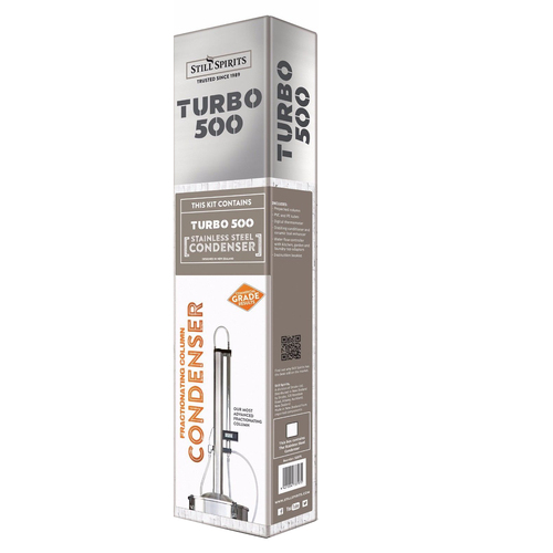 Turbo 500 Condenser Stainless Steel
