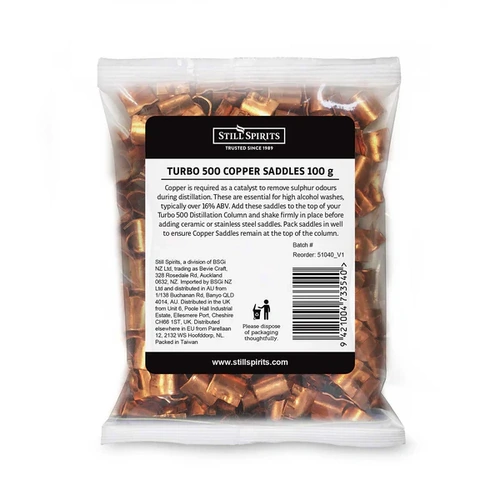 Turbo 500 Copper Saddles 100gm
