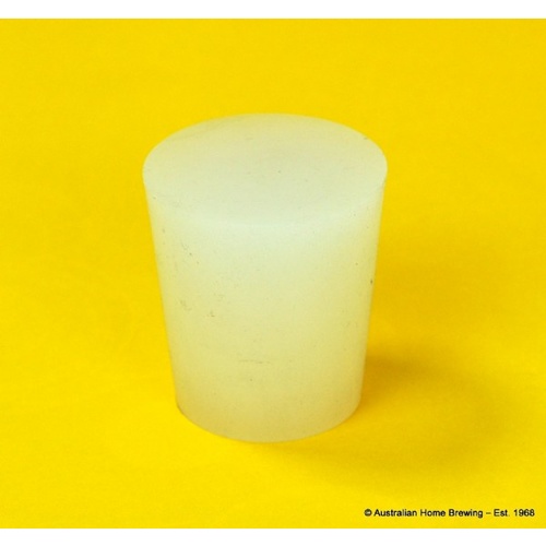 Silicone bung 37-45mm + hole