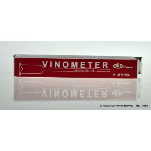 Vinometer to test wine alcohol