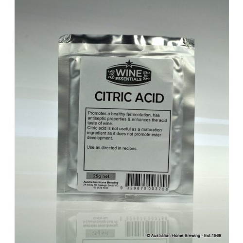 Citric acid  25g