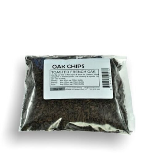 Oak chips French Toasted 100gr