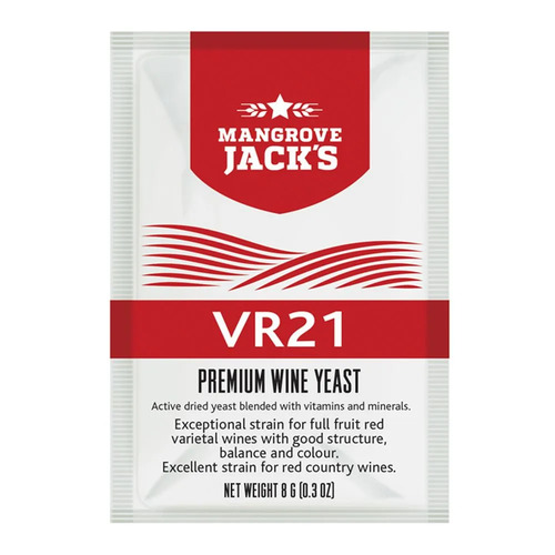 Wine yeast - Mangrove Jack's VR21 Fruit/Red 8g