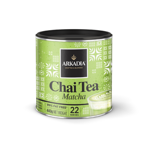 Arkadia Chai Tea Matcha Green Tea 440g