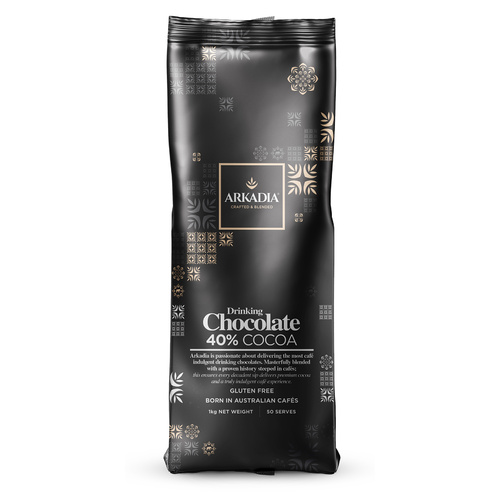 Arkadia 40% Dark Drinking Chocolate 1kg