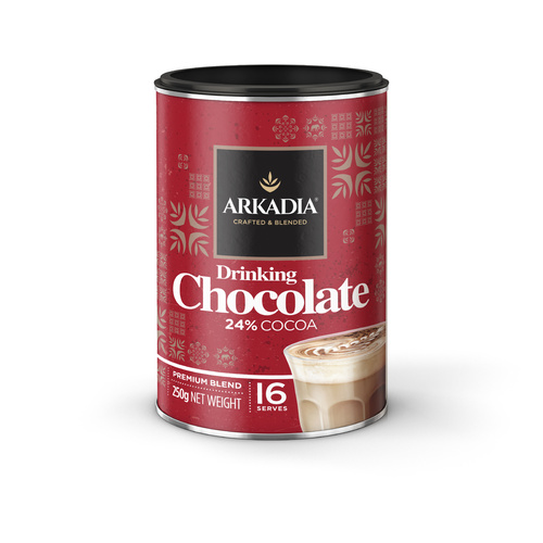 Arkadia Drinking Chocolate 24% Cocoa 250g