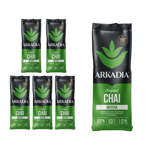 Arkadia Matcha Latte Chai 1KG x 6