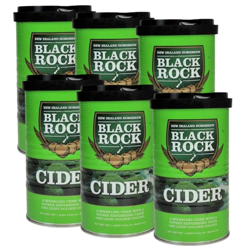 Black Rock Apple Cider x6
