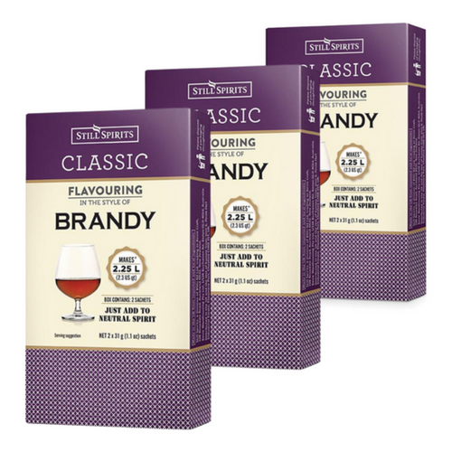 3x Still Spirits Classic Brandy