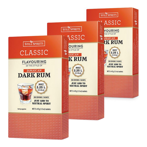  3x Still Spirits Classic Jamaican Dark Rum - Top Shelf Select