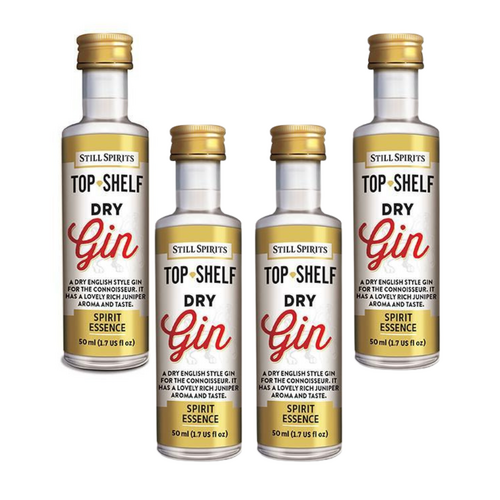4 Pack Still Spirits Top Shelf Dry English Gin