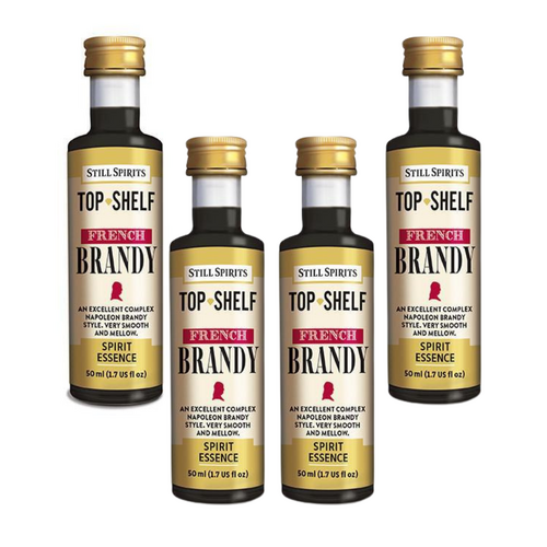 4 Pack Still Spirits Top Shelf French Brandy