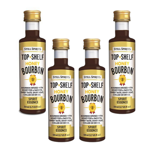 4 Pack Still Spirits Top Shelf Honey Bourbon 