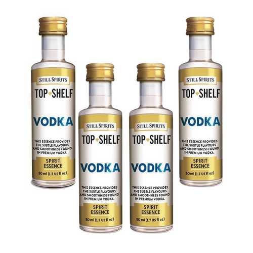 4 Pack Still Spirits Top Shelf Vodka 