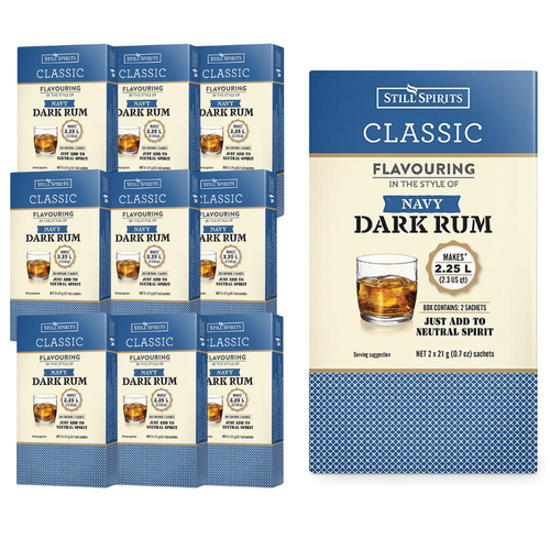 10x Still Spirits Classic Dark Navy Rum