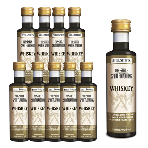 10 x Top Shelf Whiskey / scotch whiskey