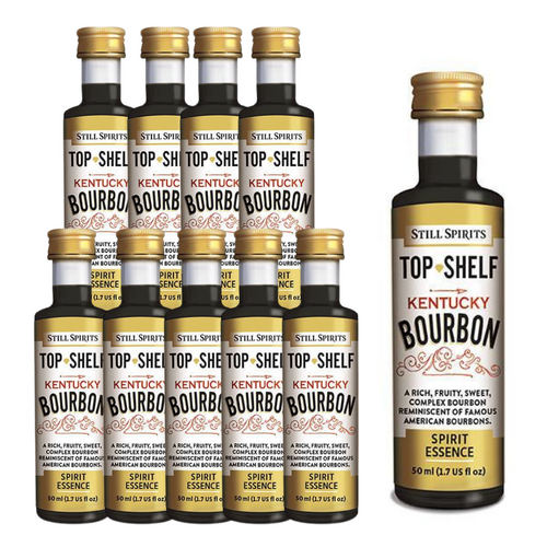 10 x Still Spirits Top Shelf Kentucky Bourbon