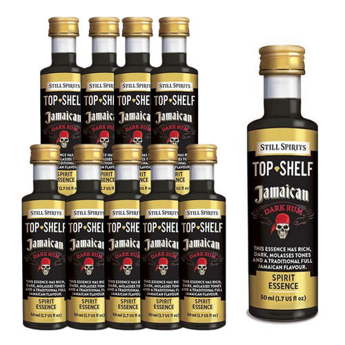 10 x Still Spirits Top Shelf Jamaican Dark Rum Essence