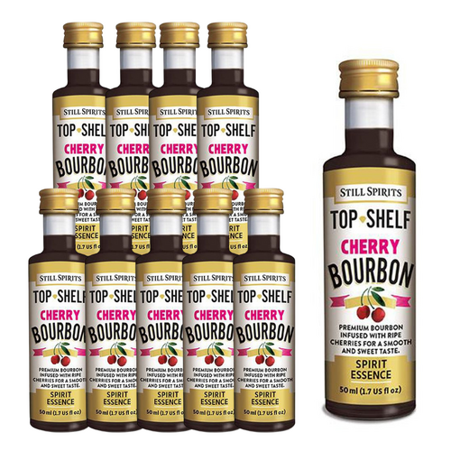 10 x Still Spirits Top Shelf Cherry Bourbon
