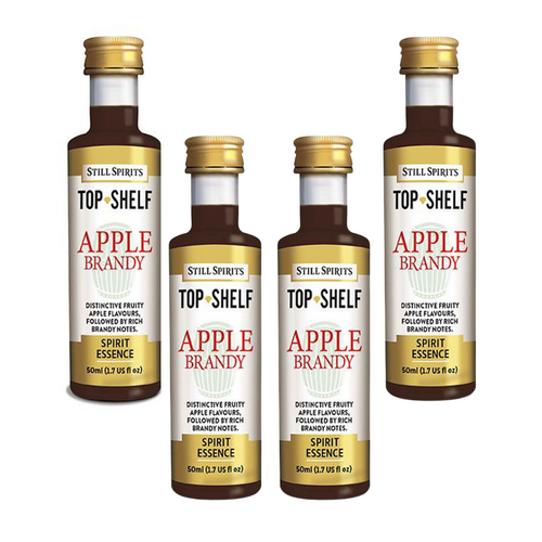 4 Pack Still Spirits Top Shelf Apple Brandy 