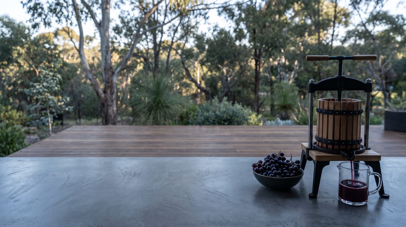 Wine press category banner