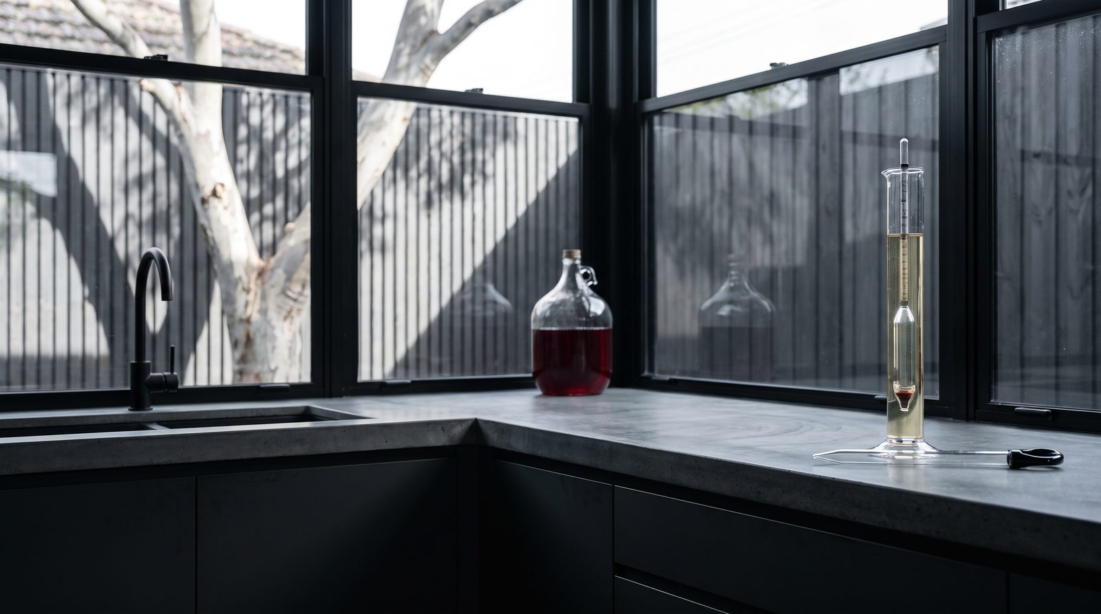 Wine testing equipment category banner