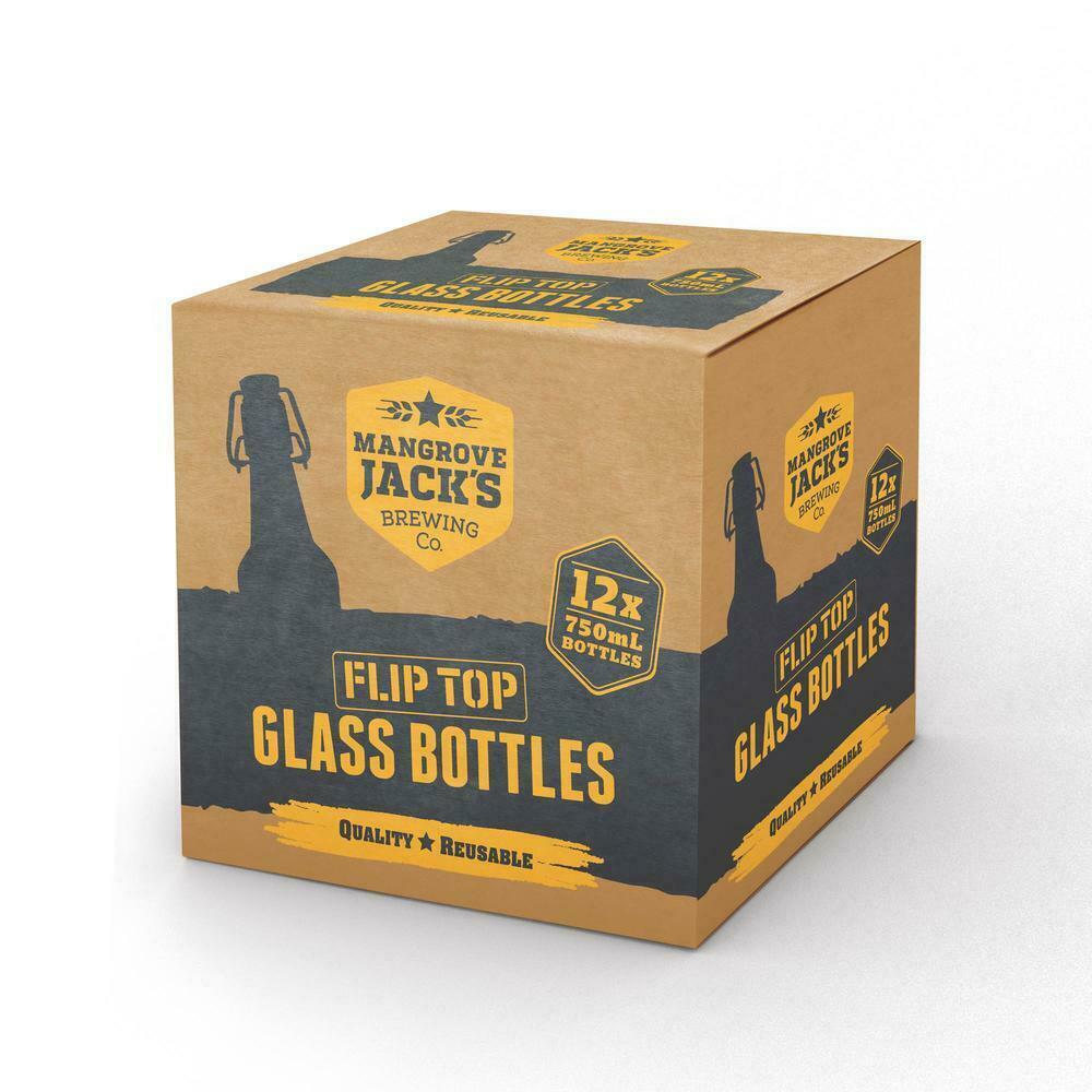 Bottle 750ml FLIP Top ctn 12