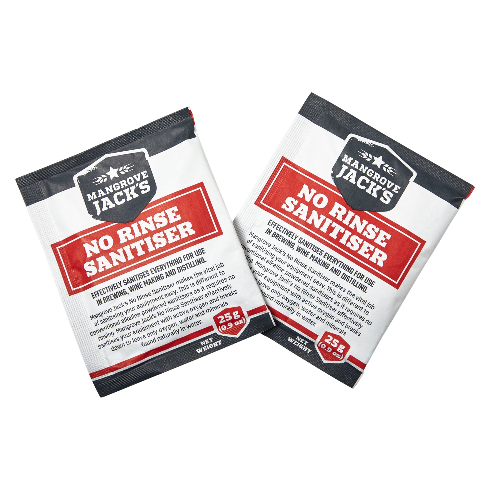 No Rinse Sanitize 25g / Steriliser Beer Essential — wine making kit and supplies