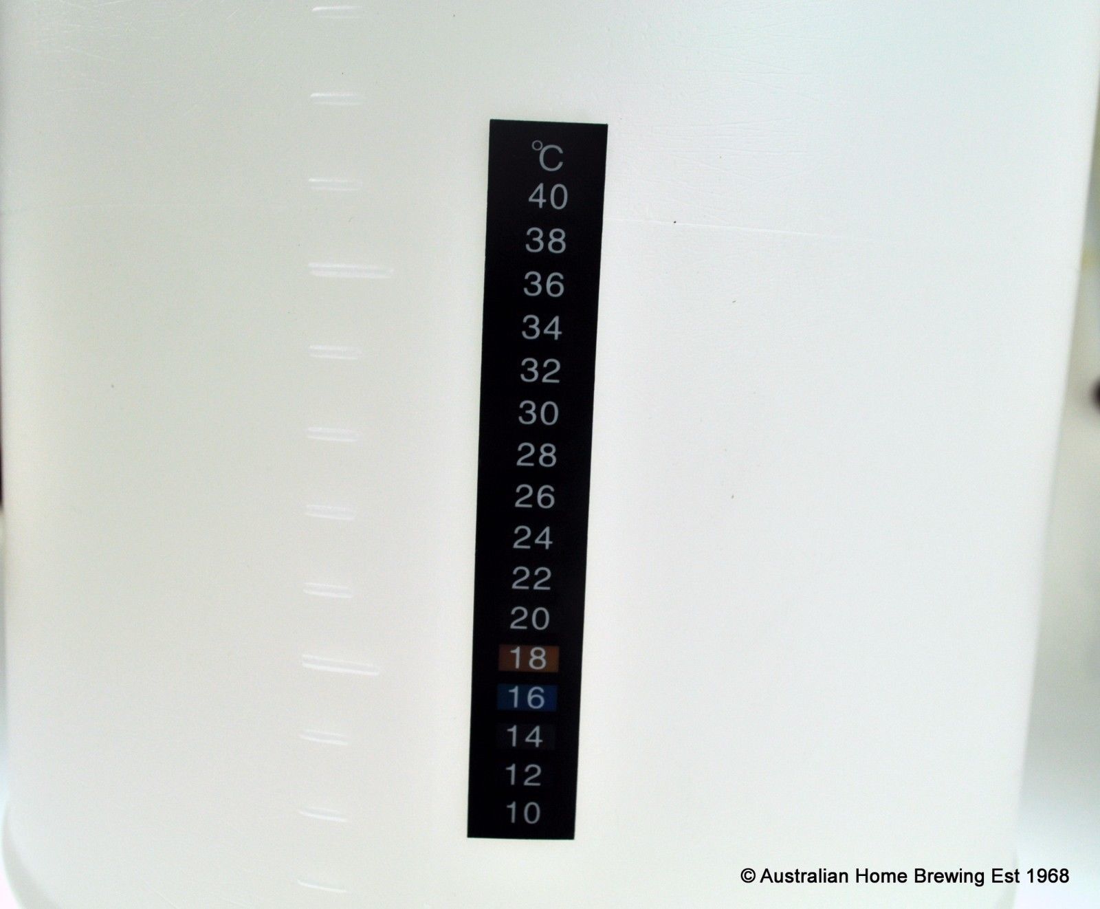 Fermenter 25L Drum & airlock, tap & thermometer