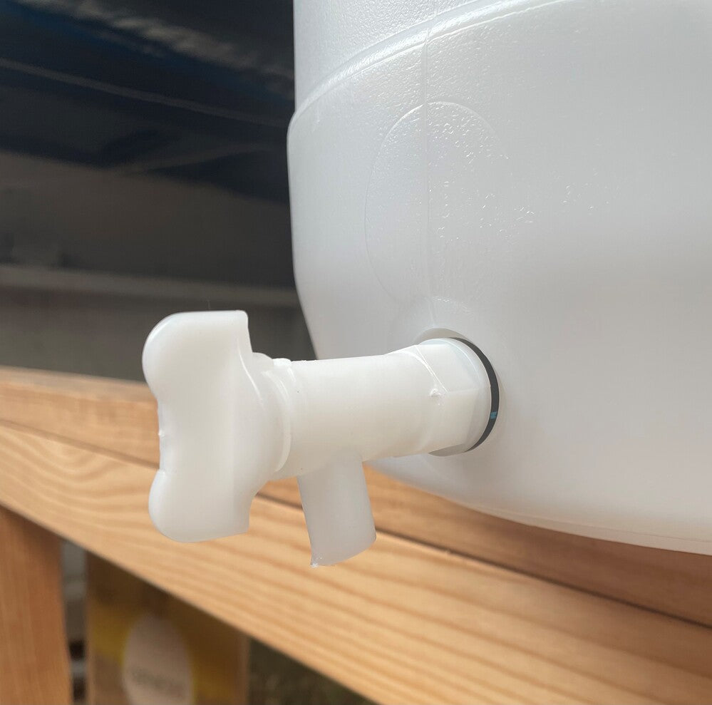 Fermenter Tap (white) & sediment reducing fitting
