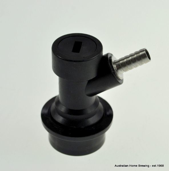 Disconnect BLACK (PL barbed) for beer hose
