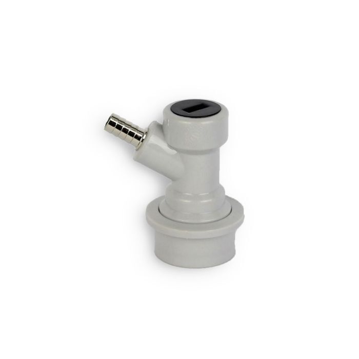 Disconnect Grey (PL barbed) for gas hose — keg and dispensing equipment for homebrew