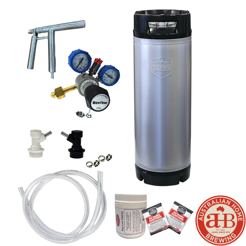 Single Keg System & Pluto Gun / Keg Set — keg and dispensing equipment for homebrew