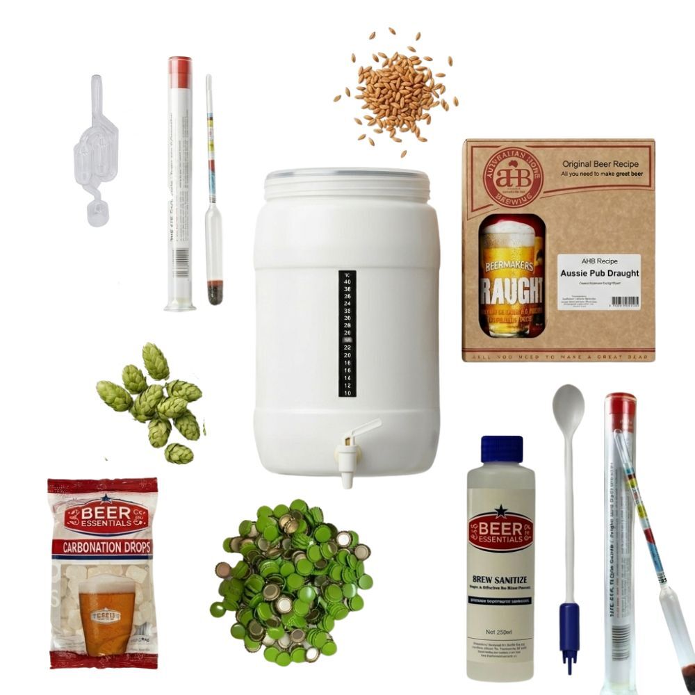 AHB Starter Beer Making Kit - The Basic Essentials