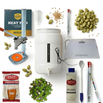 AHB Super Deluxe Starter Beer Making Kit - Bench Capper