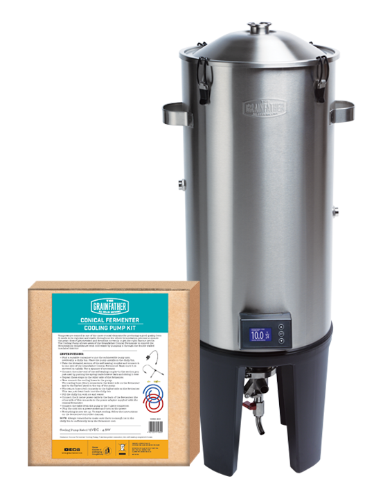 Grainfather Conical Fermenter & Cooling Pump Kit Pro edition — Grainfather all grain brewing system