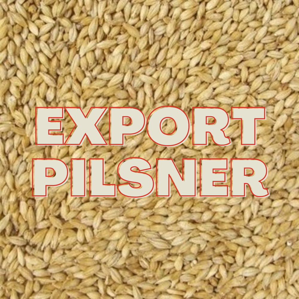 Export Pilsner Pale Malt Grain (EBC 3-4)