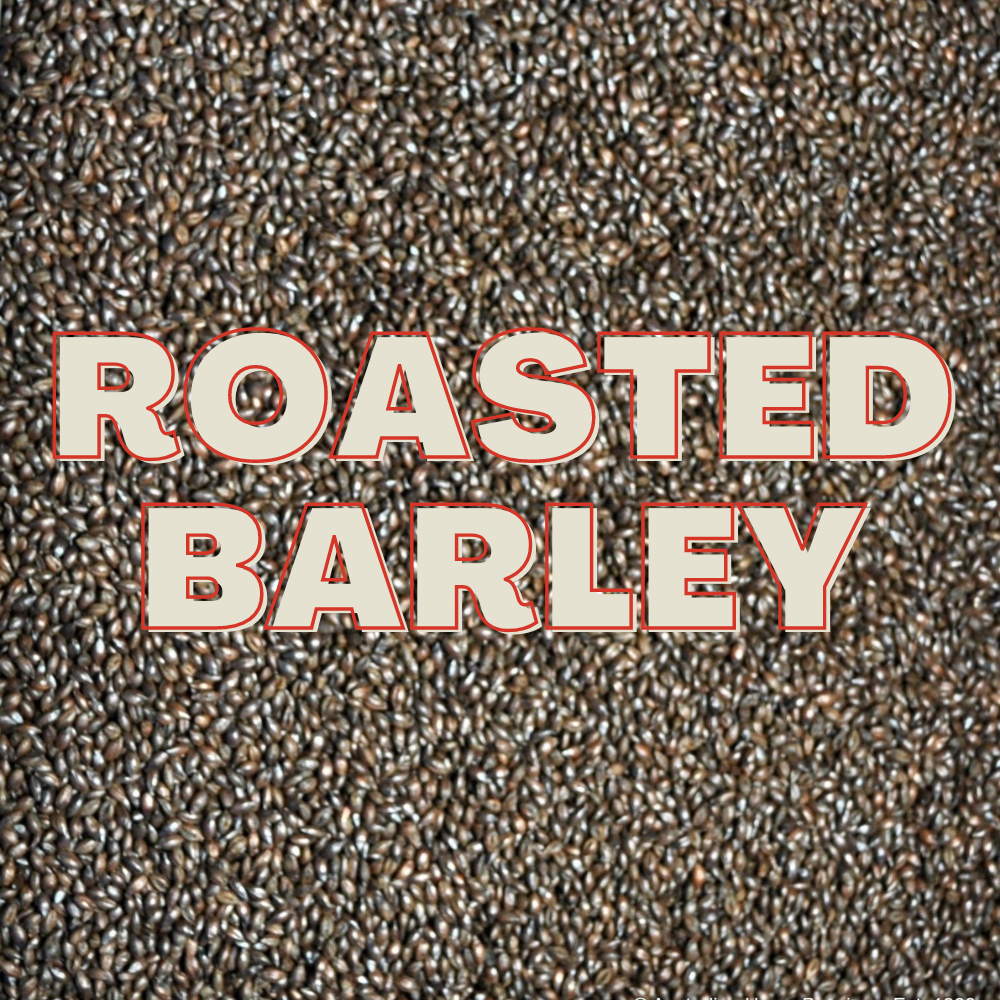 Roasted Barley Grain (EBC 1200-1600) — brewing grain for homebrewing