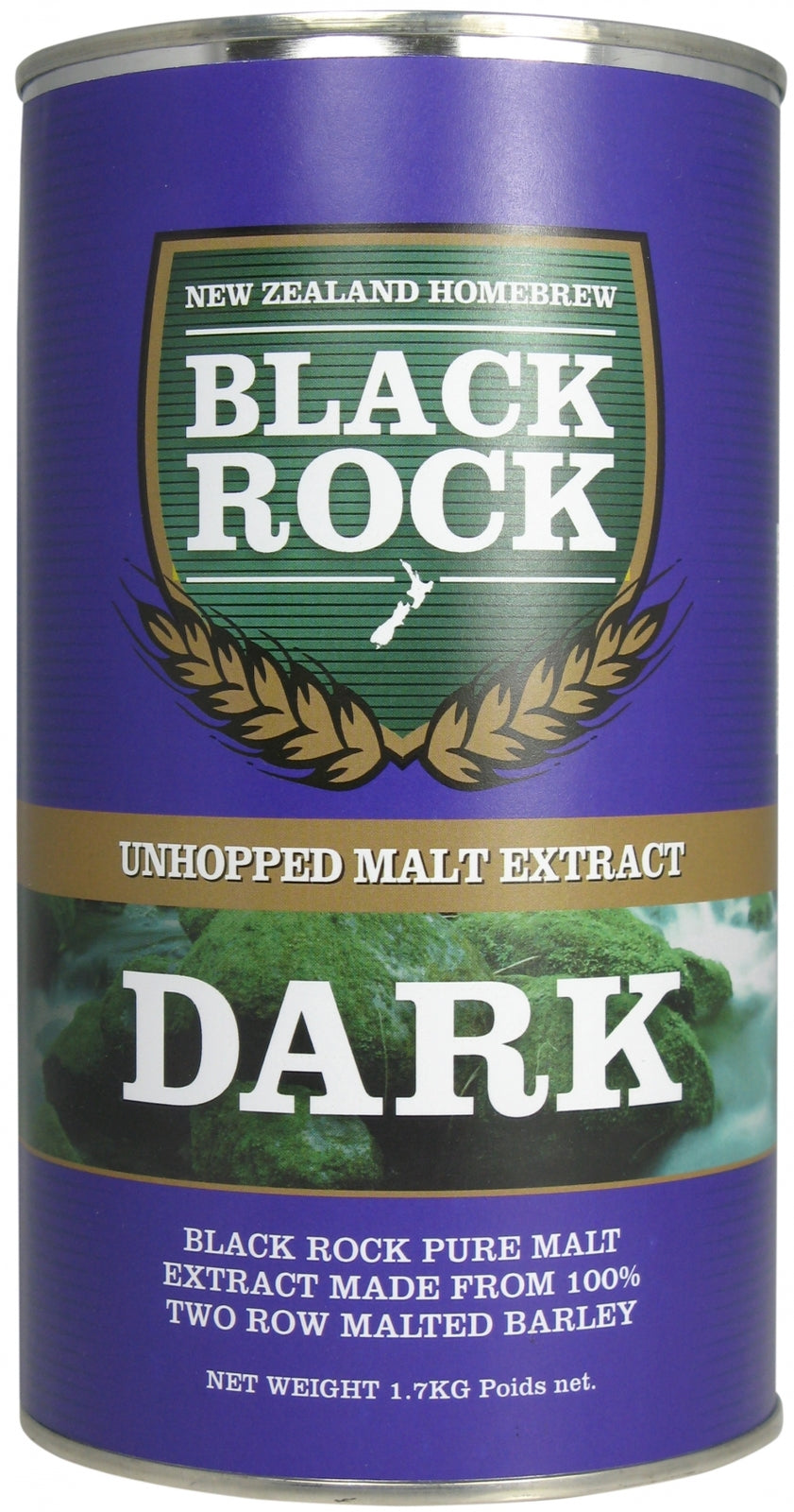Malt extract liquid Black Rock Dark 1.7kg — liquid malt extract for homebrewing