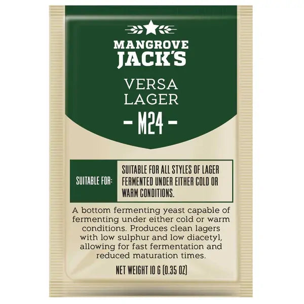 Mangrove Jack's Craft Series Versa Lager Yeast M24 - 10g