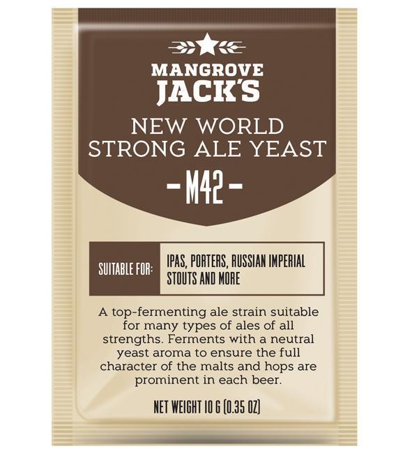 Mangrove Jacks M42 New World Strong Ale Yeast 10g