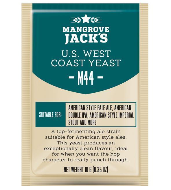 Mangrove Jacks M44 US West Coast Ale Yeast 10g
