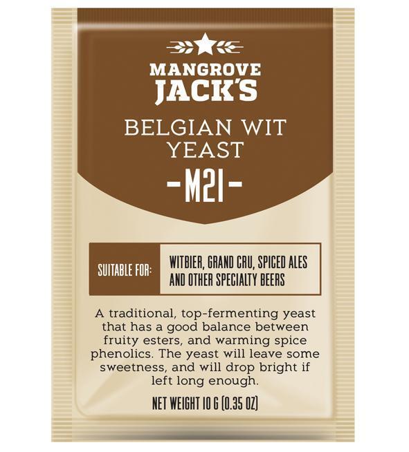 Mangrove Jacks M21 Belgian Wit Yeast 10g