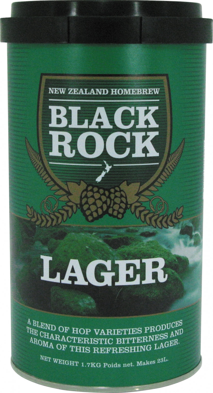 Black Rock Lager 1.7kg — Lager extract homebrew kit