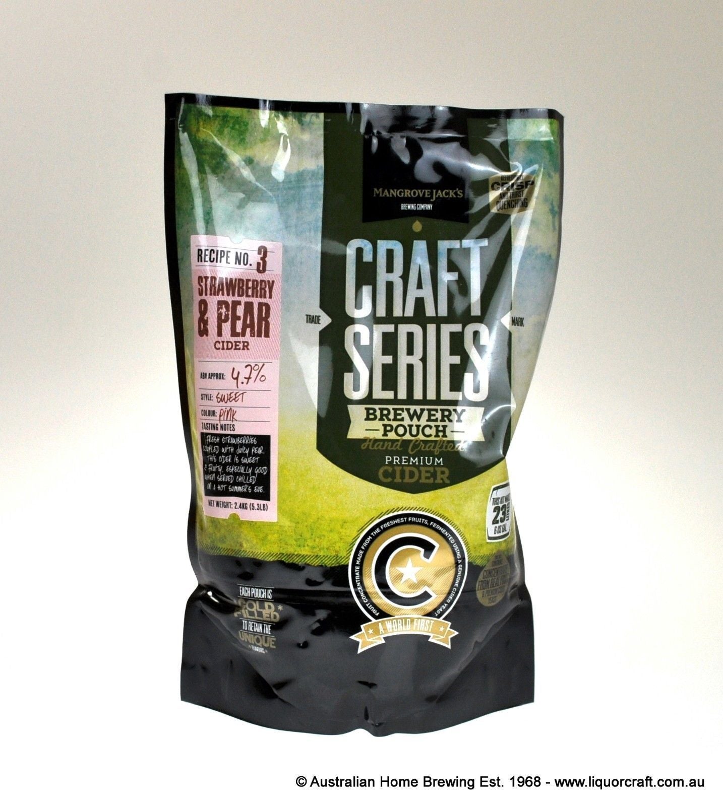 Mangrove Jacks Craft Series Cider Strawberry & Pear